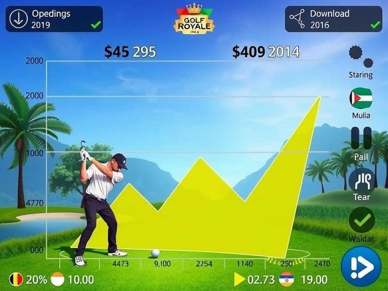 Golf Royale India gameplay screenshot